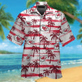 Kansas City Chiefs Short Sleeve Button Up Tropical Hawaiian Shirt VER010