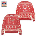 Kappa Alpha Psi Kay Logo Snowflakes Pattern Ugly Christmas Sweater