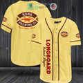 BEST Kona Brewing logo light yellow Baseball Jersey