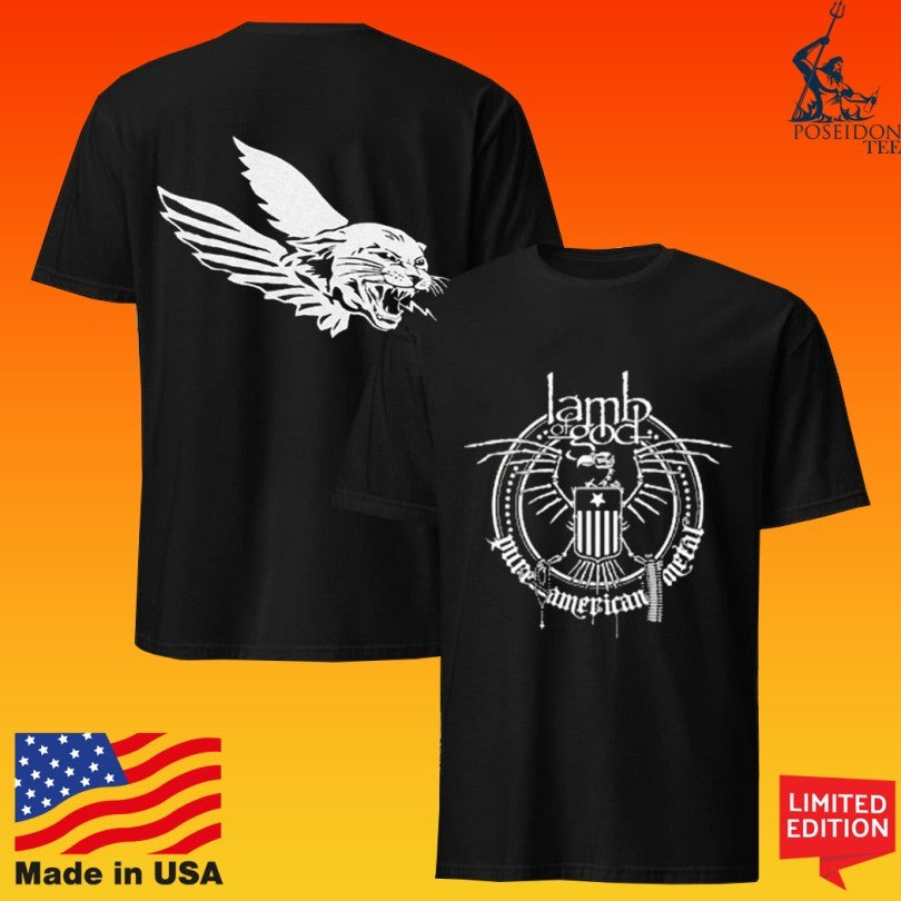Lamb Of God Pure American Metal T-shirt