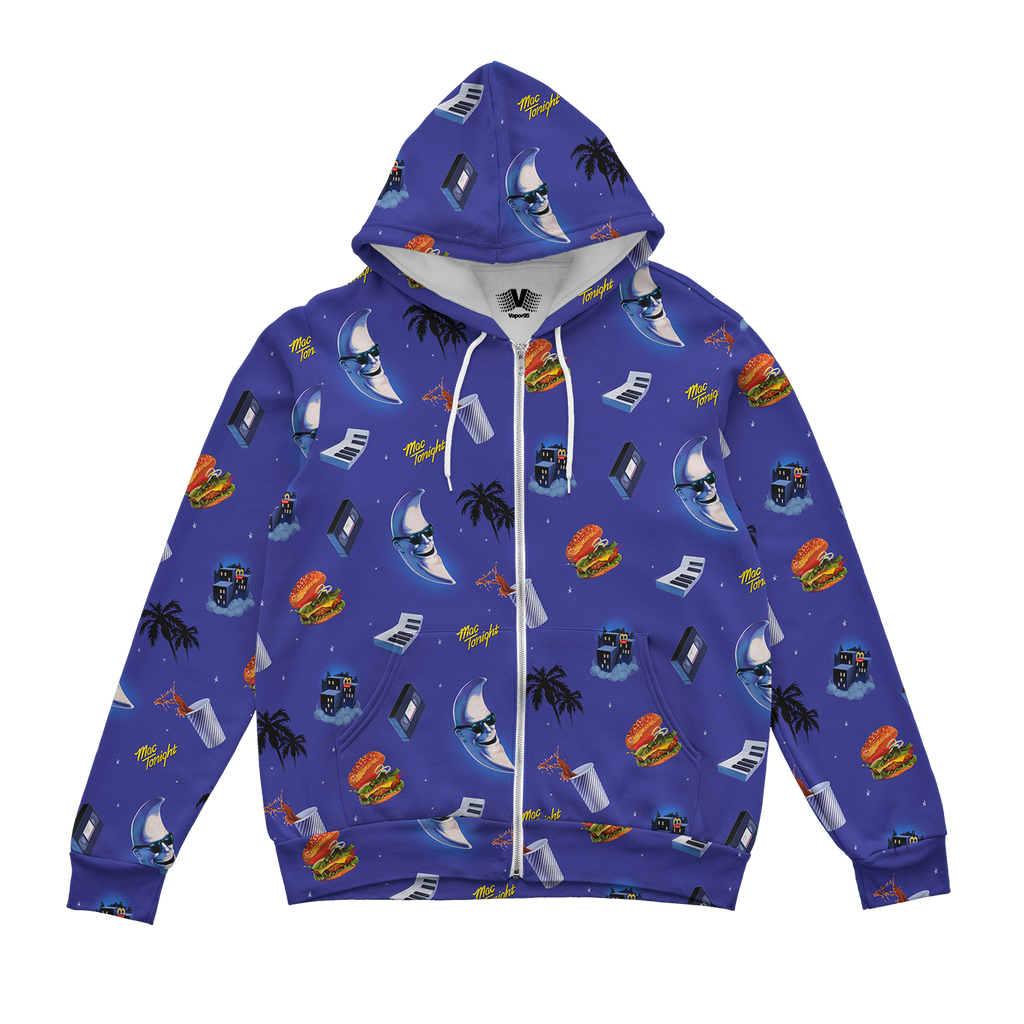Late Night Delight Zip Up Hoodie
