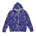 Late Night Delight Zip Up Hoodie