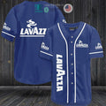 BEST Lavazza logo blue Baseball Jersey