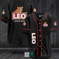 Leo Lager Beer Baseball Jersey