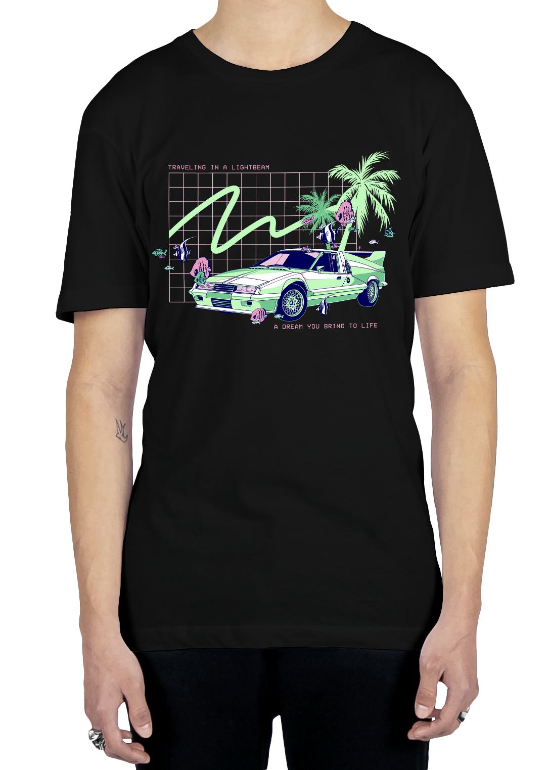 Lightbeam Travel Tee