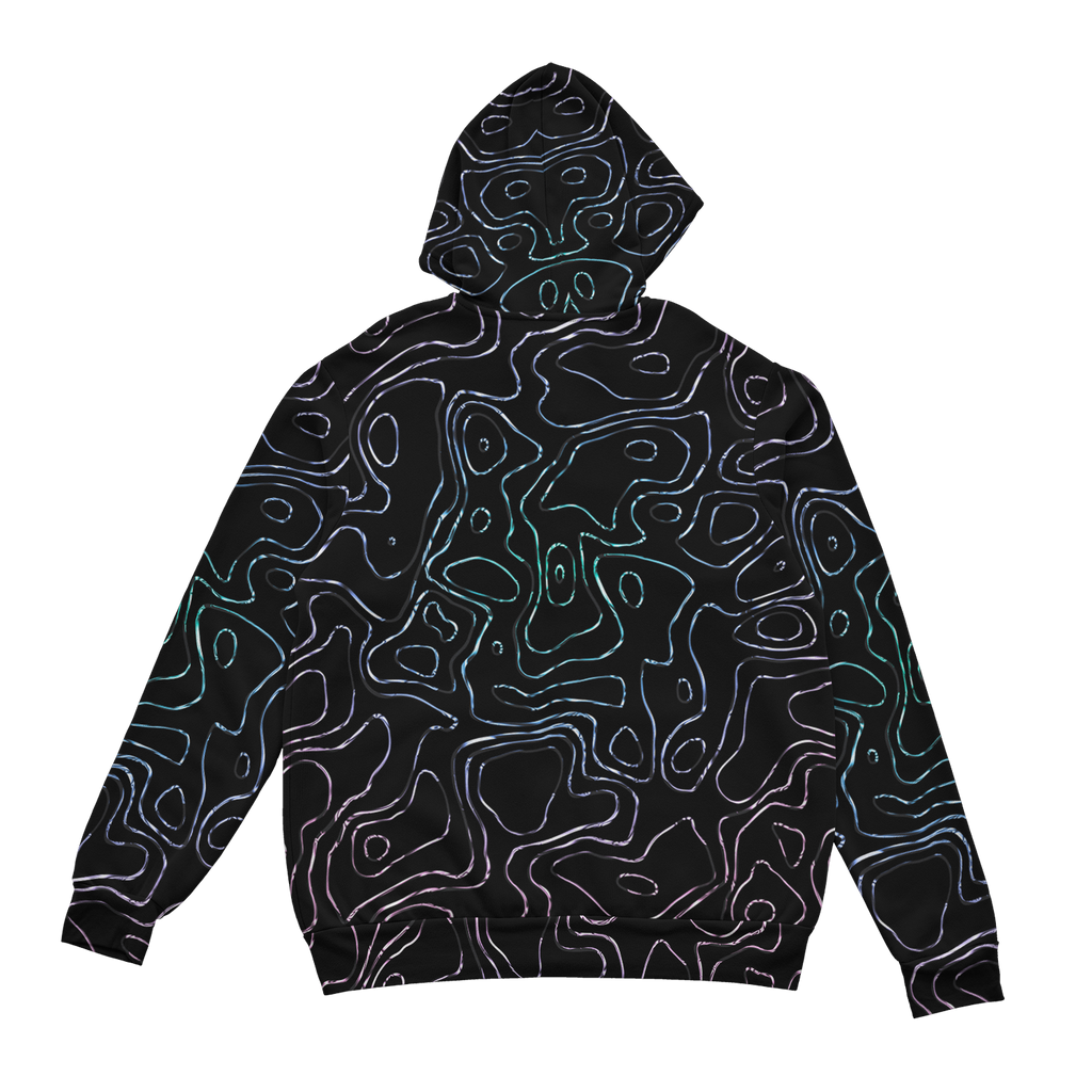 Liquid Topography Zip Up Hoodie
