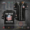 HOT Lite Beer One Beer One Nation Baseball Jersey Shirt