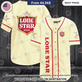 Lone Star Beer Baseball Shirt