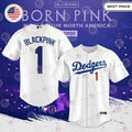 HOT Los Angeles Dodgers X Black Pink Baseball Jersey