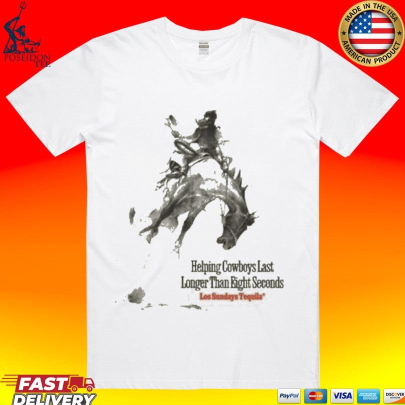 Los Sundays Tequila The 8 Seconds T-shirt