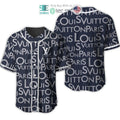 BEST Louis Vuittion Blue Baseball Jersey
