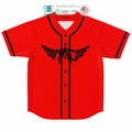 BEST Mac red Baseball Jersey
