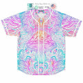 BEST Magic mushroom psychedelic art Baseball Jersey
