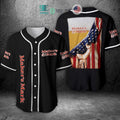BEST Maker's Mark beer United States Flag Baseball Jersey