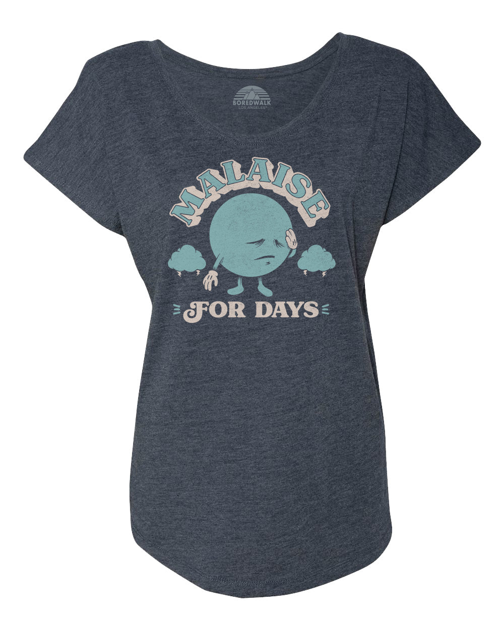 Women's Malaise For Days Scoop Neck T-Shirt