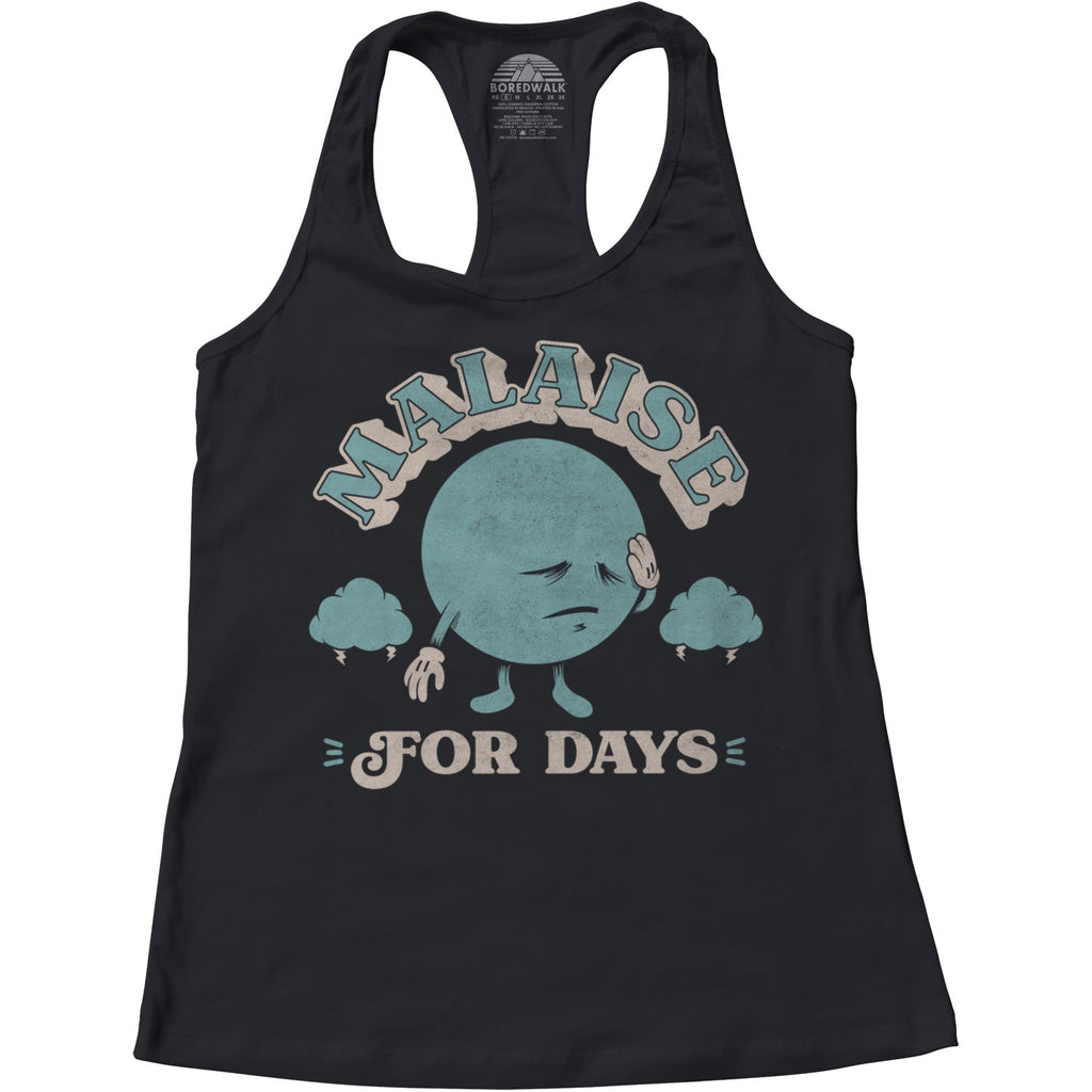 Women's Malaise For Days Racerback Tank Top