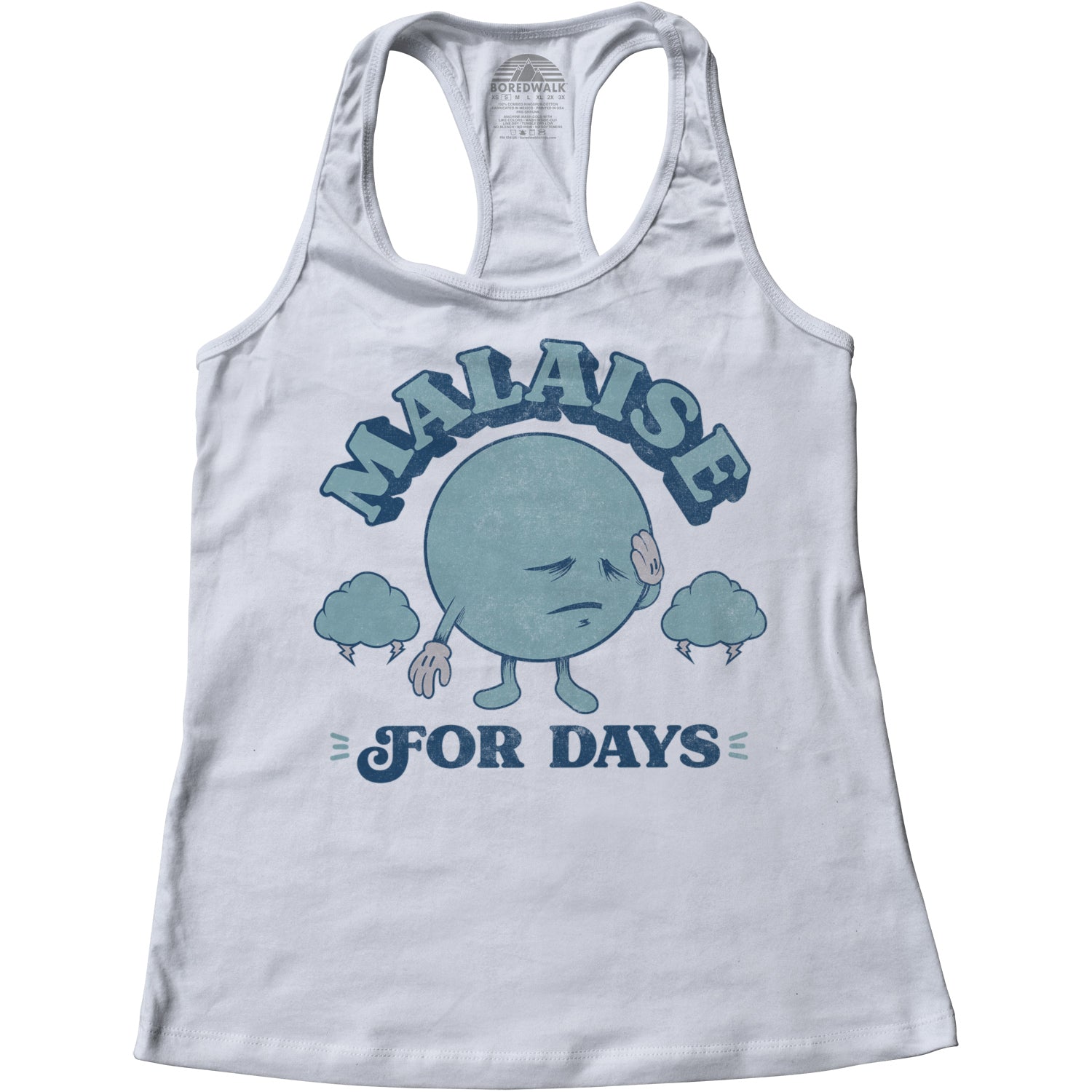 Women's Malaise For Days Racerback Tank Top