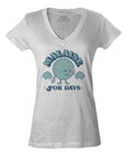 Women's Malaise For Days Vneck T-Shirt