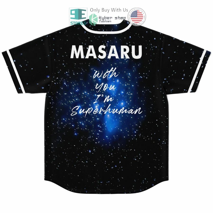 BEST Masaru With You I'm Superhuman Baseball Jersey