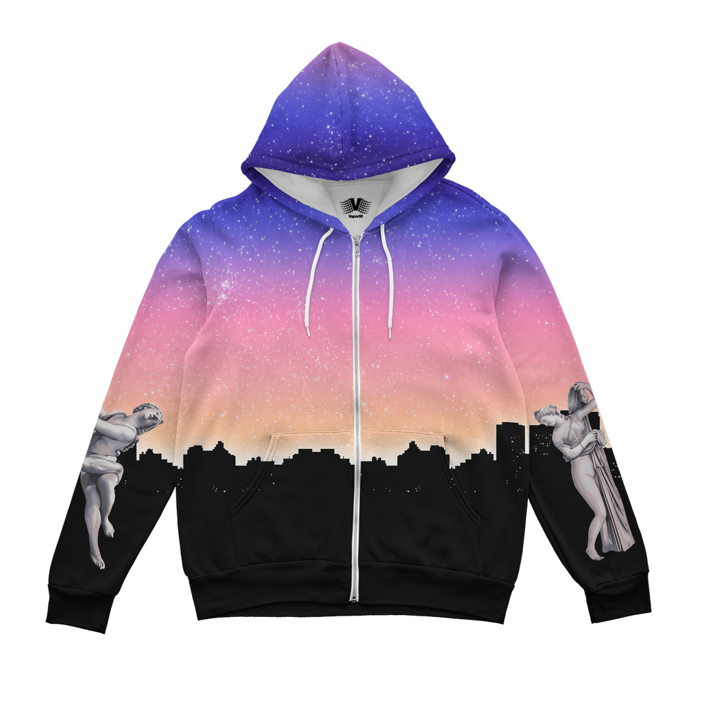 Max Headroom Zip Up Hoodie