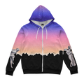 Max Headroom Zip Up Hoodie