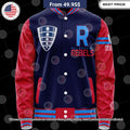 BEST Melbourne Rebels Vintage Logo Custom Baseball Jacket