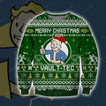Merry Christmas From Vault Tec Knitting Pattern 3D Print Ugly Christmas Sweater