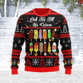 Merry Christmas Lick Me Till Ice Cream Ugly Christmas Sweater