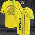 BEST Metaxa logo yellow Baseball Jersey
