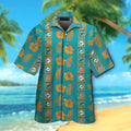 Miami Dolphins Short Sleeve Button Up Tropical Hawaiian Shirt VER07