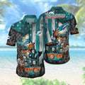 Miami Dolphins Team Hawaiian Shirt Unique Design