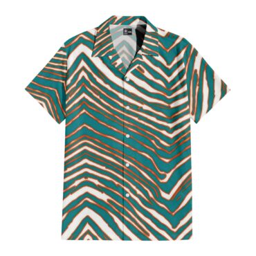 Miami Dolphins Zubaz Hawaiian Shirt