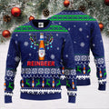 Michelob Ultra Reinbeer Ugly Christmas Sweater