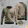 Michigan Mandala Ugly Christmas Sweater