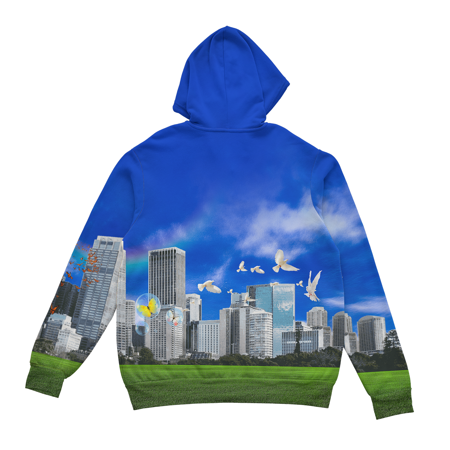 Frutiger World Zip Up Hoodie