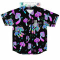 BEST Mitis Mushrooms black Baseball Jersey
