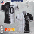 MLB Chicago White Sox Mix jersey Style Custom Polo