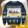 Modelo Especial Knitting Pattern 3D All Over Print Ugly Christmas Sweater