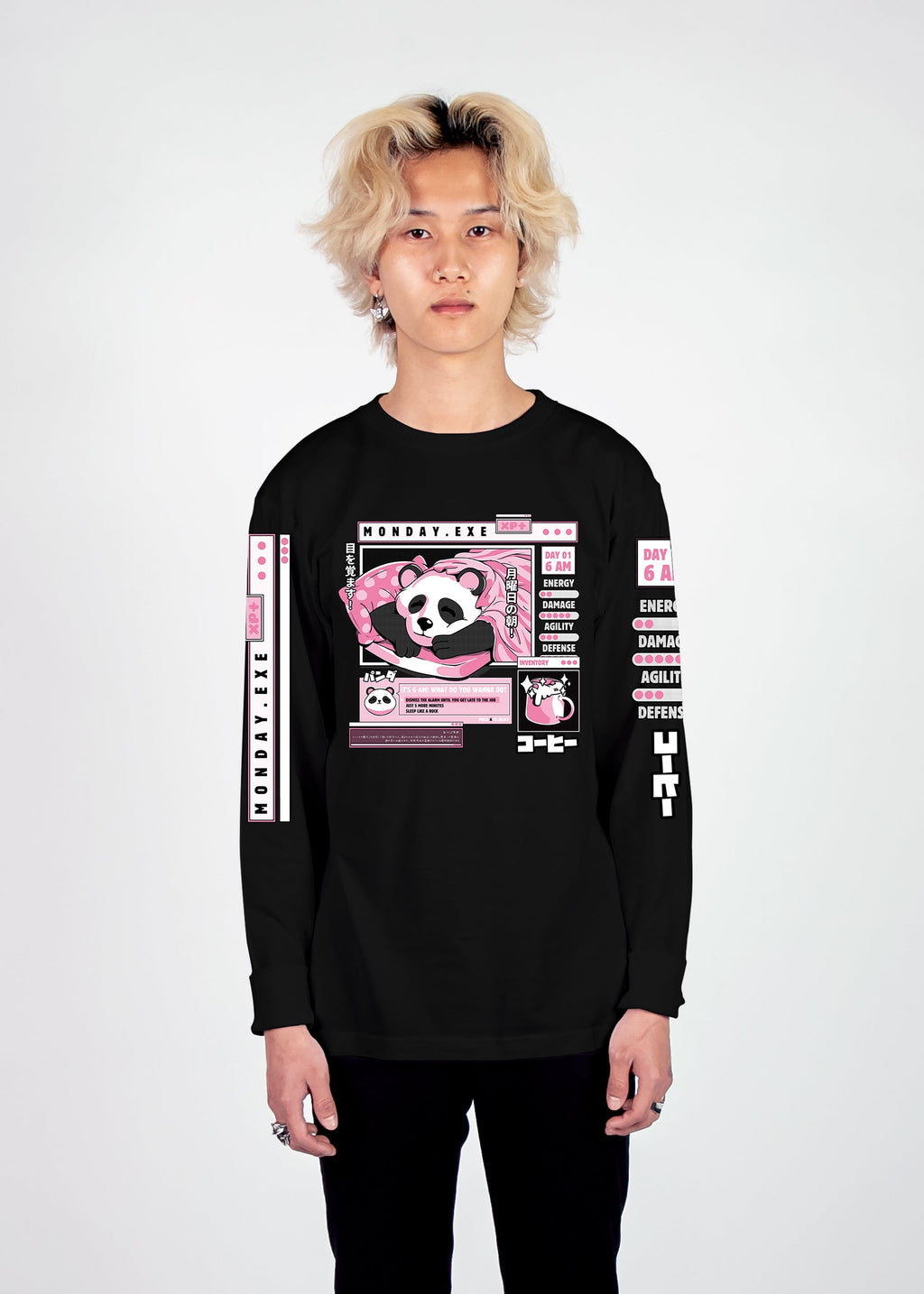 Monday.exe Long Sleeve Tee