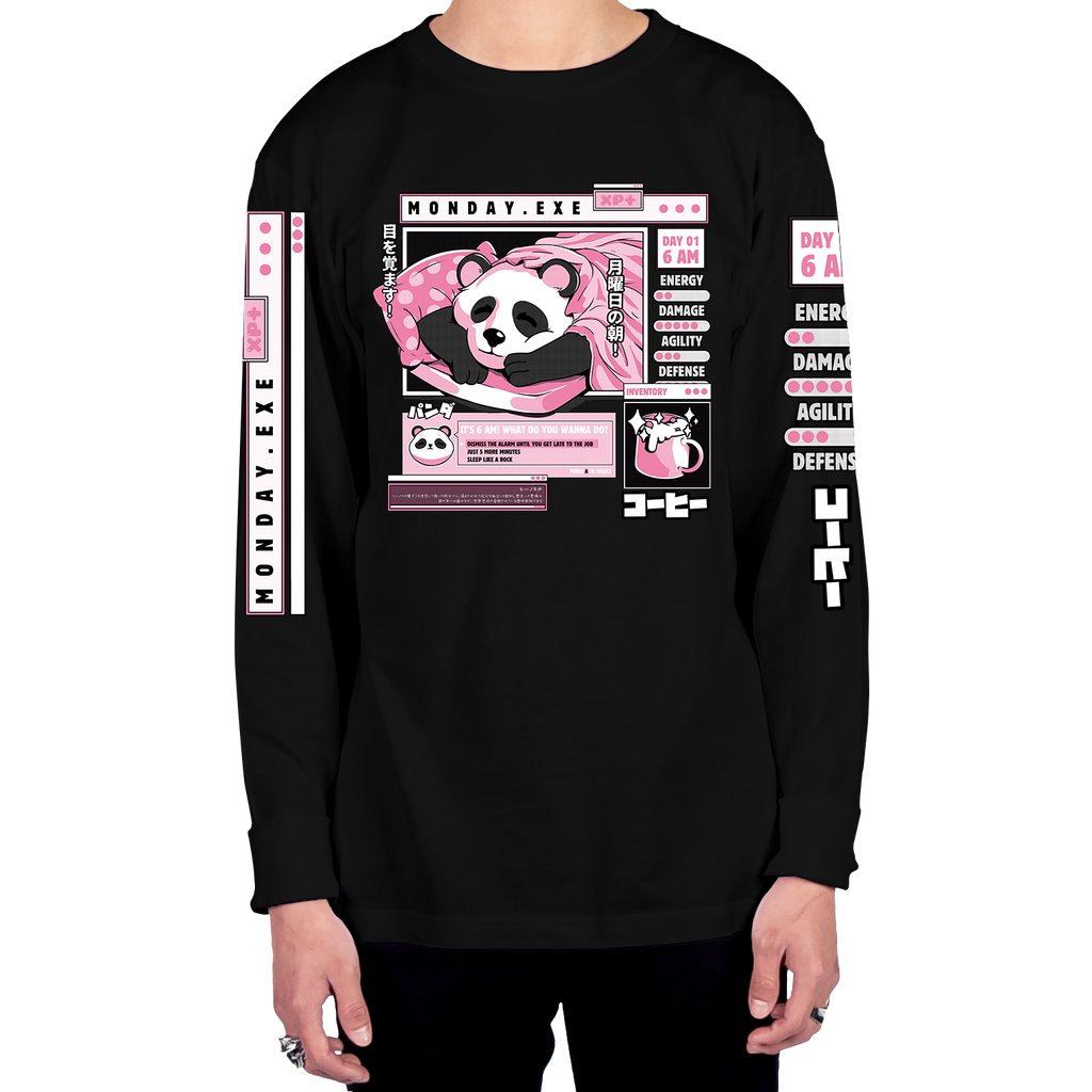 Monday.exe Long Sleeve Tee