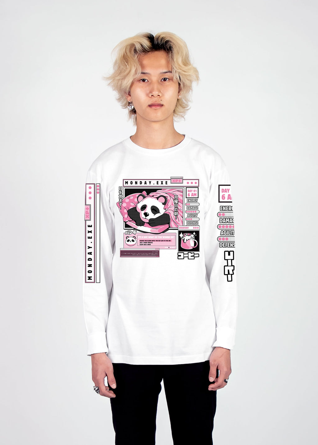 Monday.exe Long Sleeve Tee