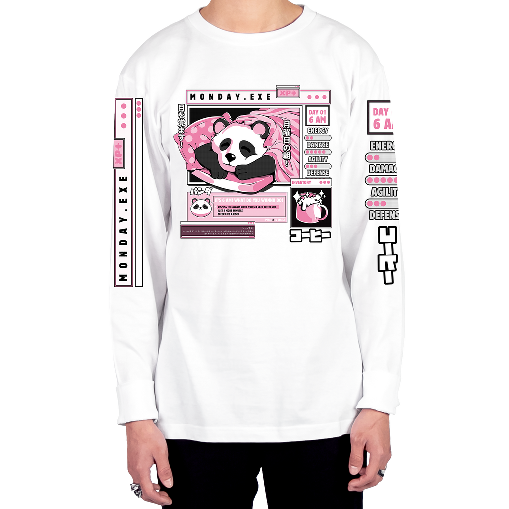 Monday.exe Long Sleeve Tee