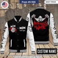 Motionless in White Custom Baseball Jacket