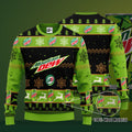Mountain Dew 3D Print Ugly Christmas Sweater, Hoodie, Zip Hoodie, Bomber Jacket