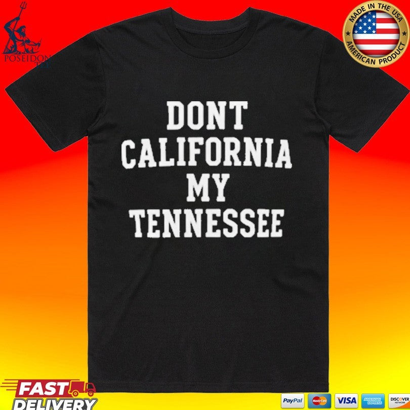 Mullet Kid Don’t California My Tennessee T-shirt