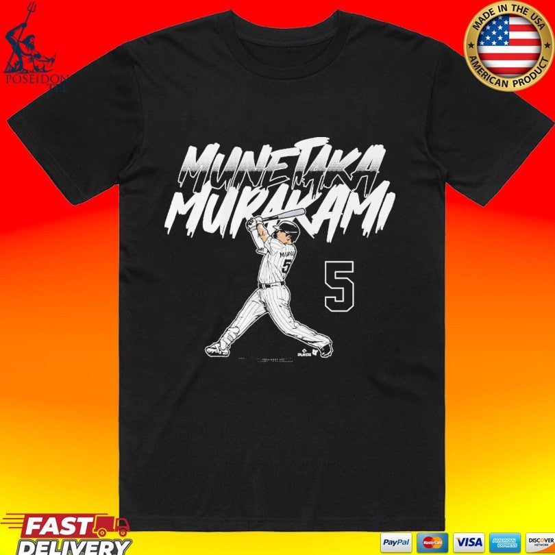 Munetaka Murakami Slugger Swing Number T-shirt