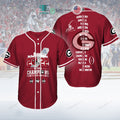 BEST NCAA Georgia Bulldogs 2022 National Champions Red Baseball Jersey