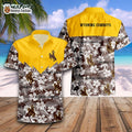 Ncaa Wyoming Cowboys Hibiscus Trendy Hawaiian Shirt Aloha Shirt