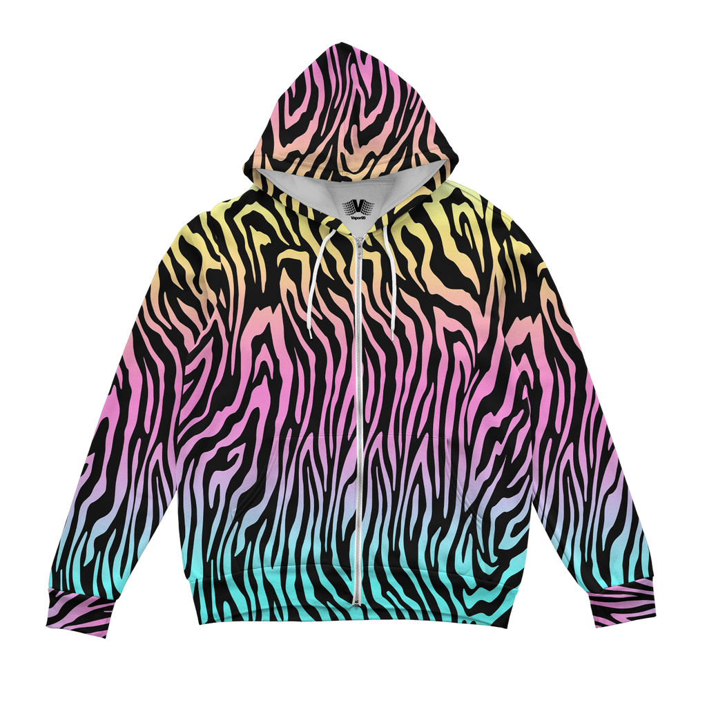 Neon Predator Zip Up Hoodie