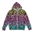Neon Predator Zip Up Hoodie
